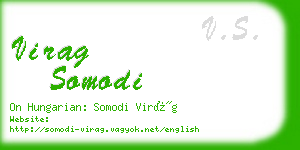 virag somodi business card